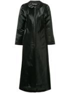Junya Watanabe Comme Des Garçons Vintage Long Panelled Coat - Black