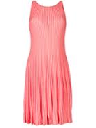 Gentry Portofino Sleeveless Ribbed Dress - Pink & Purple