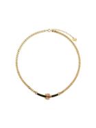 Christian Dior Pre-owned 1980s Swarovski-embellished Necklace - Gold