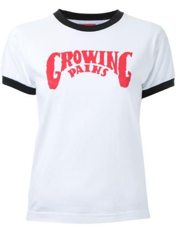 Growing Pains Logo Print T-shirt
