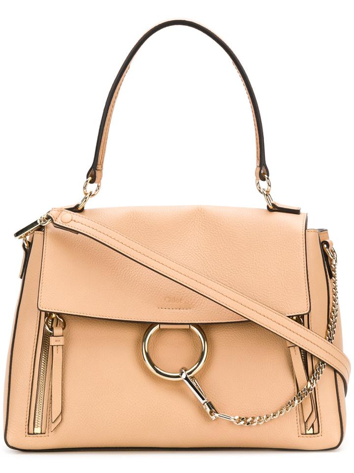 Chloé Faye Day Medium Bag - Nude & Neutrals