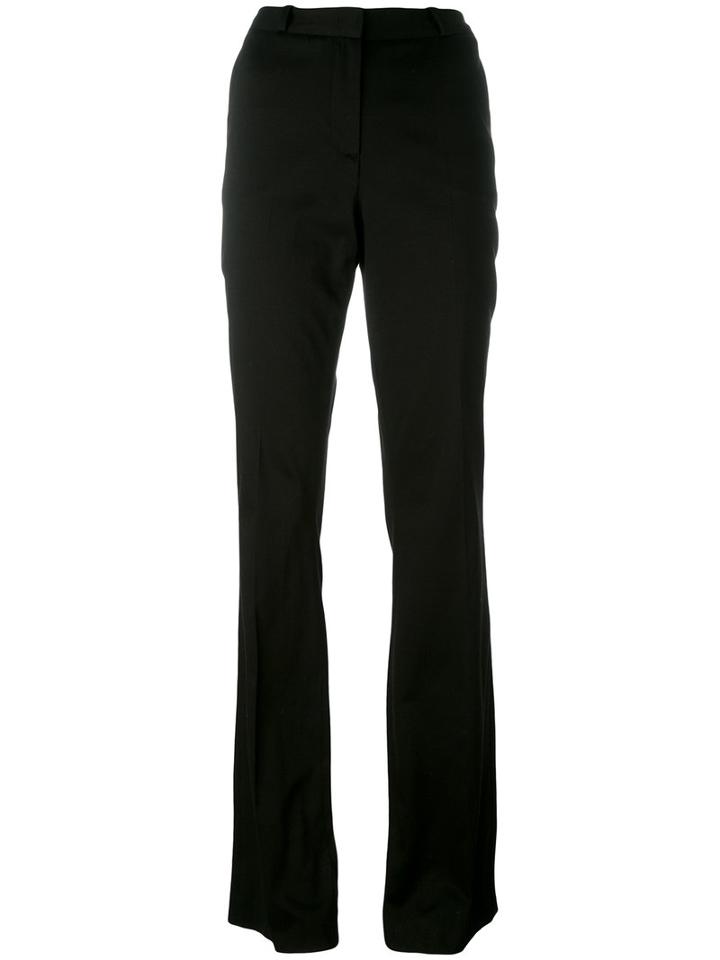 Capucci Flared Trousers, Women's, Size: 40, Black, Cotton/spandex/elastane