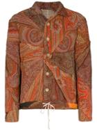 By Walid Joel Patchwork Paisley Jacket - Multicolour