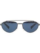 Alain Mikli Round Frame Sunglasses - Black