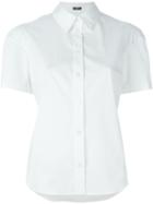 Jil Sander Navy Shoulder Detail Shirt