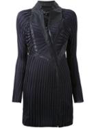 Iris Van Herpen Long Sleeve Pleated Dress