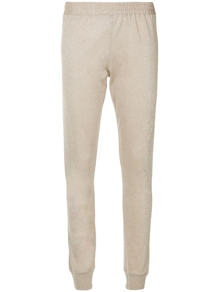 Layeur Slim-fit Tapered Trousers - Metallic