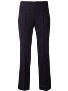Incotex Cropped Fitted Trousers - Blue