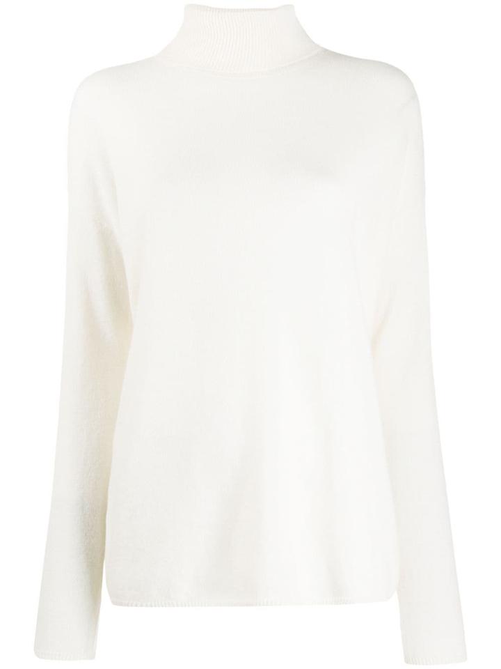 Iris Von Arnim Loose-fit Turtleneck Jumper - Neutrals
