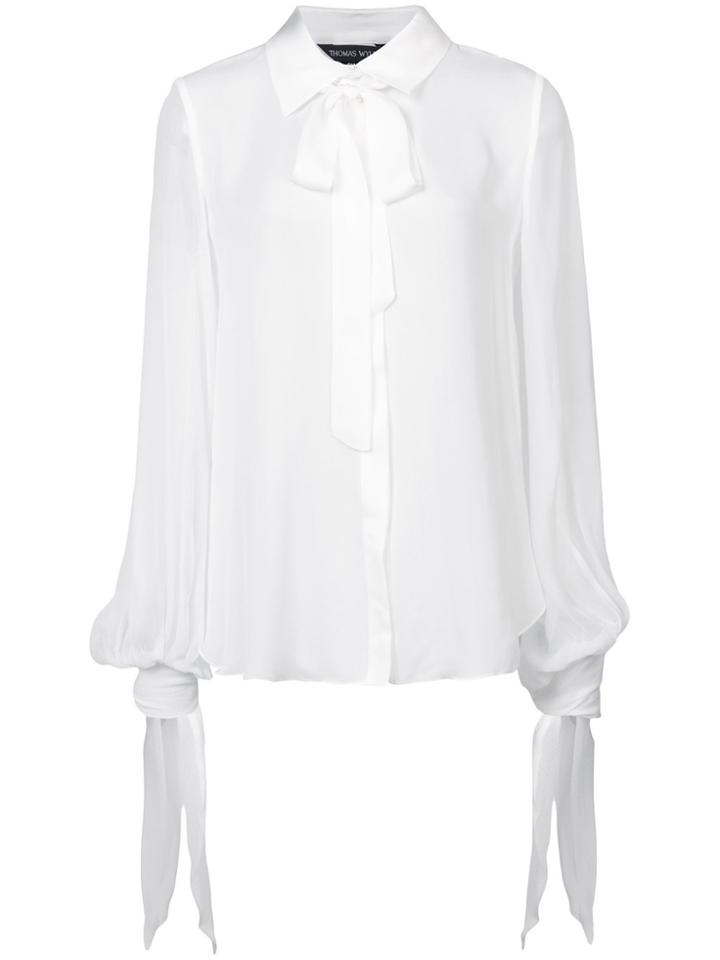 Thomas Wylde Long Sleeve Shirt - White