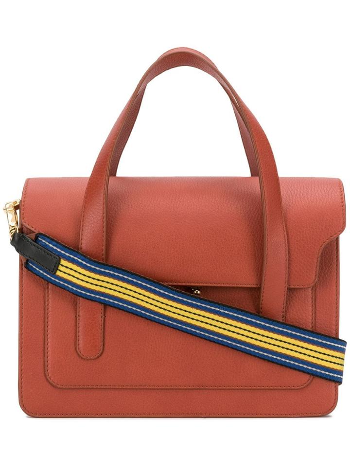 Marni Trunk Handbag - Orange