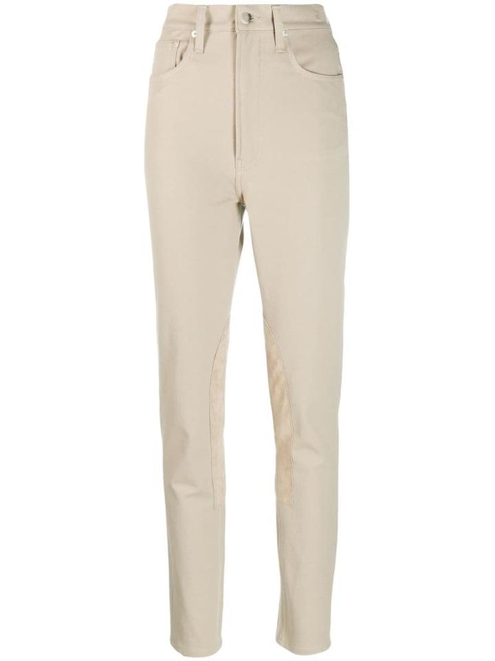 Helmut Lang High Waisted Riders - Neutrals