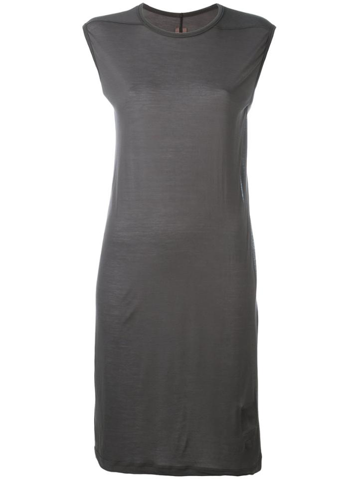 Rick Owens Drkshdw Sleeveless Elongated T-shirt - Grey