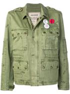 Zadig & Voltaire Krisy Grunge Parka Jacket - Green