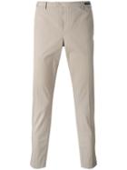 Pt01 - Plain Chinos - Men - Cotton/spandex/elastane - 54, Nude/neutrals, Cotton/spandex/elastane