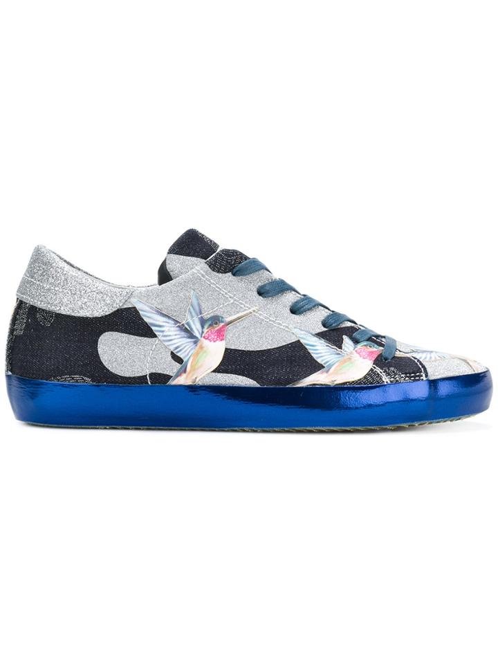 Philippe Model Hummingbird Print Sneakers - Multicolour