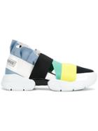 Emilio Pucci Ruffled Sneakers - Black