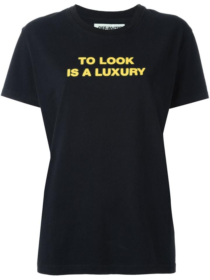 Off-white 'to Look' T-shirt