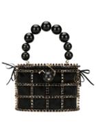 Rosantica Holli Bead-embellished Bag - Black
