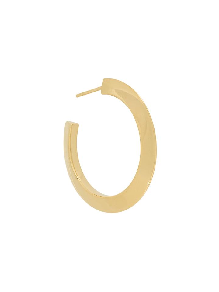 Maria Black Else Hoop Medium Earring - Metallic