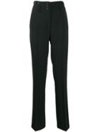 Nº21 Marine Button Trousers - Black