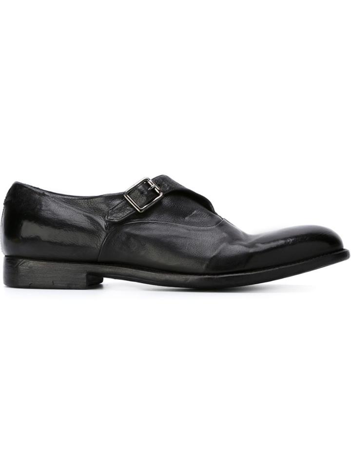 Alberto Fasciani Buckled Shoes - Black