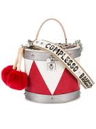 Dolce & Gabbana - Marching Band Drum Bag - Women - Wood/artificial Fur/leather/metal (other) - One Size, Women's, Red, Wood/artificial Fur/leather/metal (other)