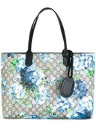 Gucci Large Floral Print Tote, Men's, Calf Leather