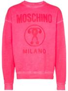 Moschino Logo Sweatshirt - Pink