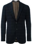Boglioli Two-button Blazer, Men's, Size: 48, Blue, Polyamide/acetate/cupro/virgin Wool