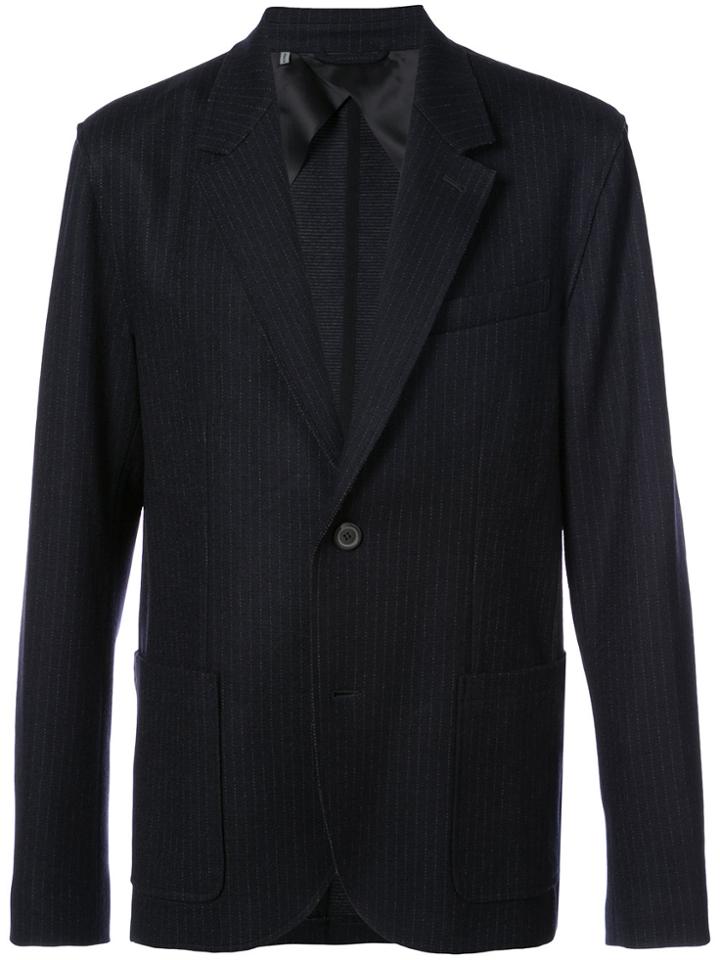Lanvin Pinstripe Blazer - Blue