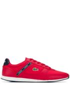 Lacoste Logo Patch Sneakers - Red
