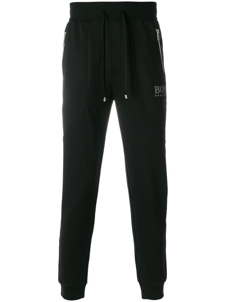 Boss Hugo Boss Logo Print Lounge Trousers - Black