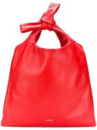 Jil Sander Bucket Tote - Red