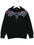Marcelo Burlon County Of Milan Kids Wing Print Zip Hoodie