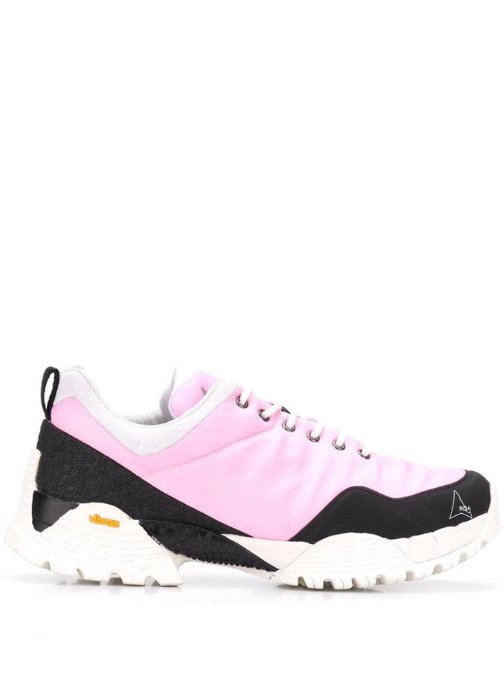 Roa Colour Block Sneakers - Pink
