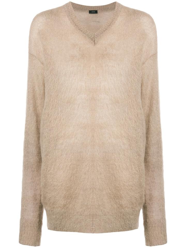 Joseph Oversized Knit Jumper - Nude & Neutrals