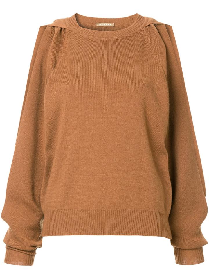 Nehera Krupat Knitted Jumper - Brown