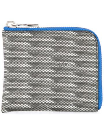 K/a/r/t Printed Zipped Purse - Grey