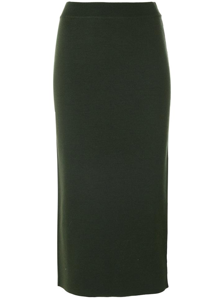 Antonio Marras Fitted Midi Skirt - Green
