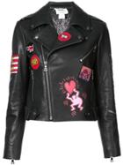 Alice+olivia Cody Biker Jacket - Black