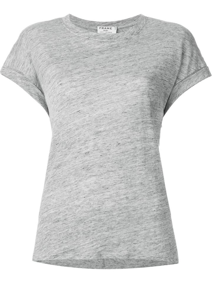 Frame Denim Round Neck T-shirt