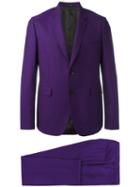 Paul Smith Two Piece Suit, Men's, Size: 36, Pink/purple, Mohair/wool/viscose