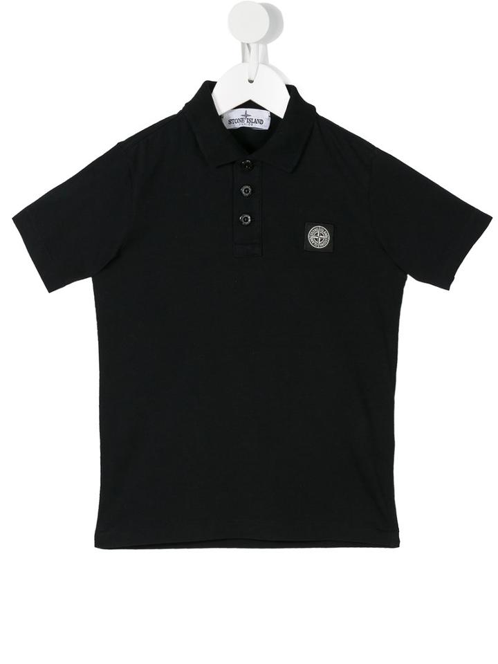 Stone Island Kids Short-sleeved Polo Shirt, Boy's, Size: 6 Yrs, Blue