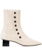 Rue St Kingly Street Ankle Boots - Nude & Neutrals