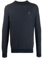 Boss Hugo Boss Chest Logo Sweatshirt - Blue