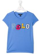 Ralph Lauren Kids Teen Polo Embroidered T-shirt - Blue