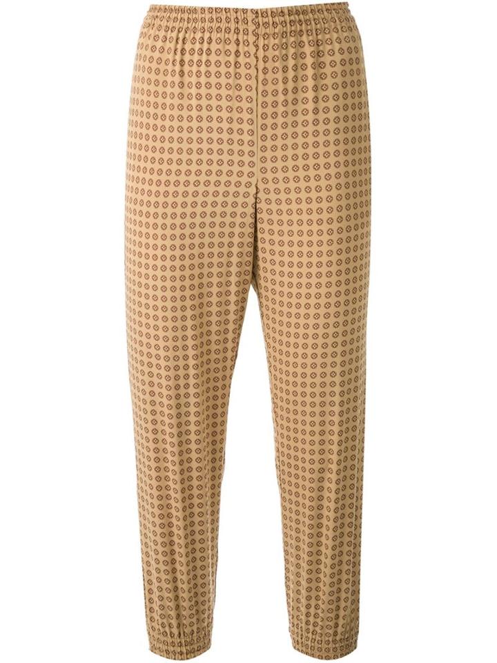 Scanlan Theodore Foulard Print Cuffed Pants