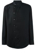 Tom Rebl Dislocated Fastening Shirt, Men's, Size: 50, Black, Viscose/cotton/spandex/elastane