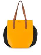 Marni Colour Blocked Shoulder Bag - Yellow